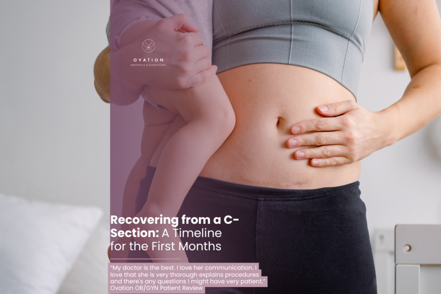 Recovering from a C-Section: A Timeline for the First Months